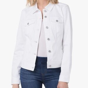 Liverpool Women's Classic Jean Jacket - White
